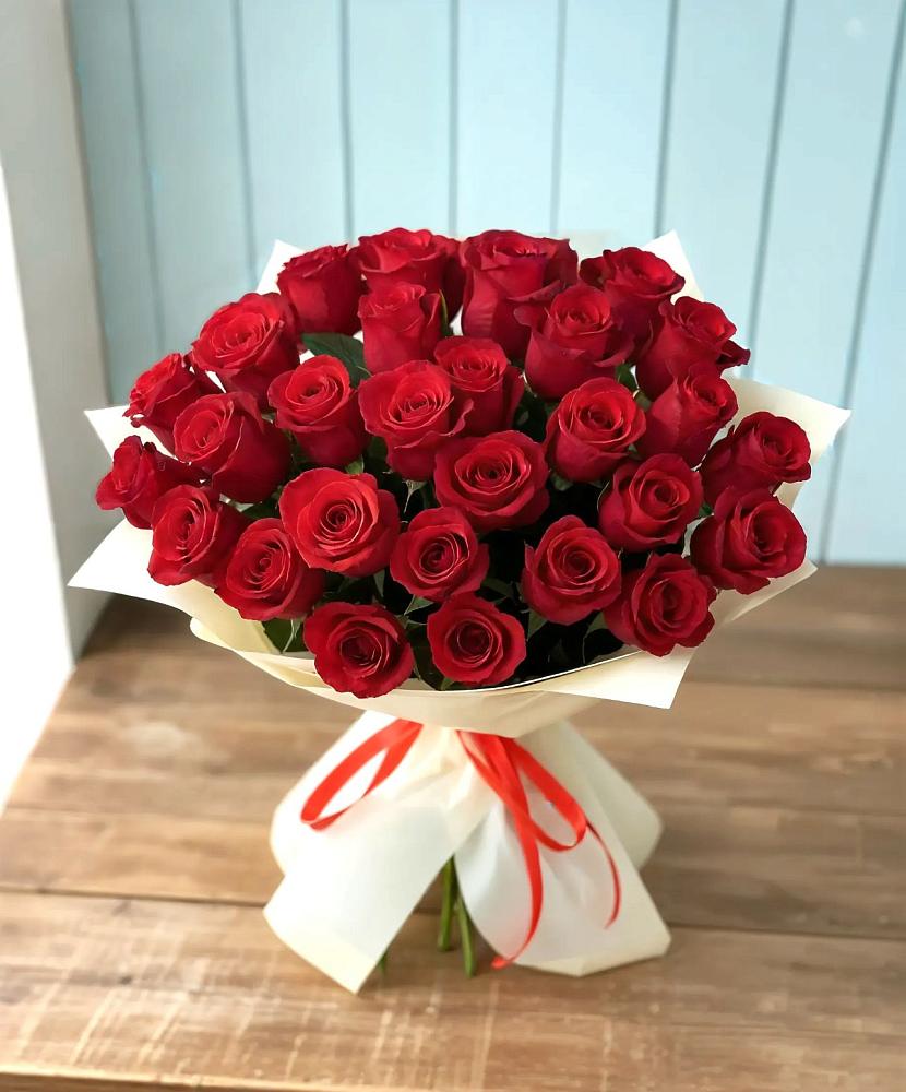 Букет 29 Красных роз в Гойты