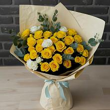 Букет цветов из:  Розы в Гойты