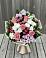 Букет цветов из: Альстромерии, Гвоздики, Розы и Хризантемы в Гойты