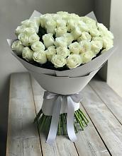 Букет 35 Белых роз в Гойты