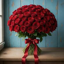 Букет Красные розы Блэк Меджик в Гойты