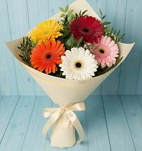 Букет цветов из:  Герберы в Гойты