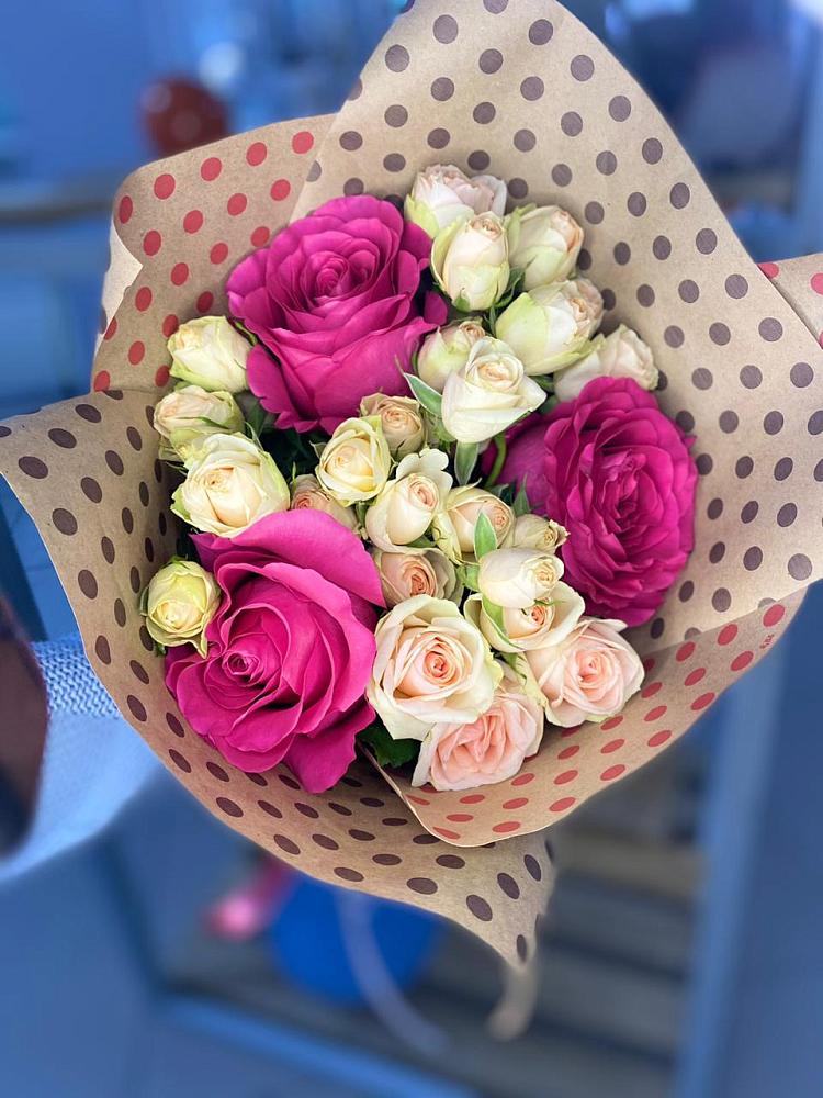 Букет цветов из: Розы в Гойты