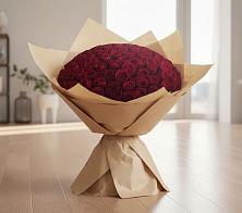 Букет 101 Красная роза в Гойты