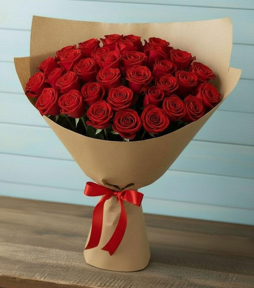 Букет Красные розы Милано в Гойты