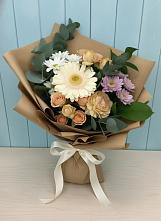 Букет цветов из:  Герберы и Хризантемы в Гойты