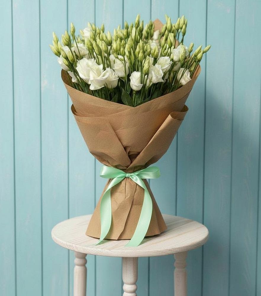 Букет цветов из: Лизиантусы в Гойты