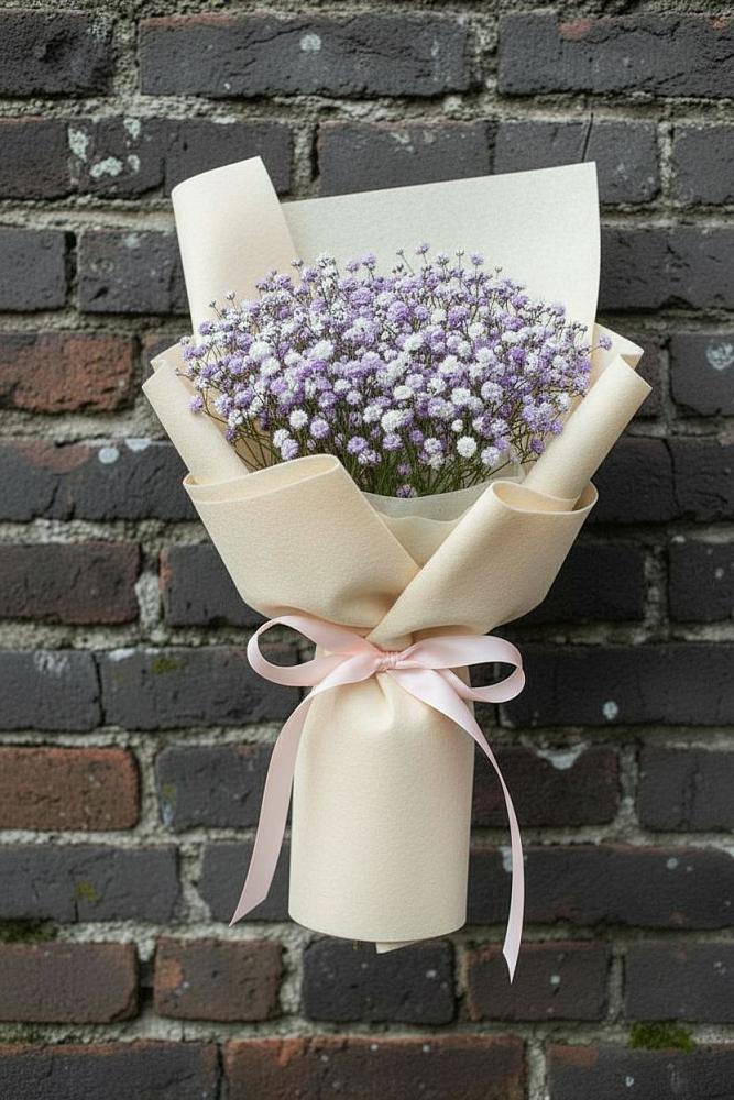 Букет цветов из: Гипсофила в Гойты