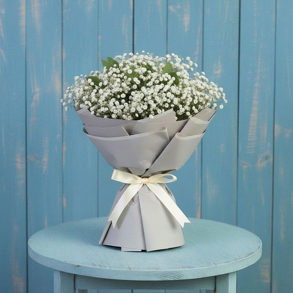 Букет цветов из: Гипсофила в Гойты