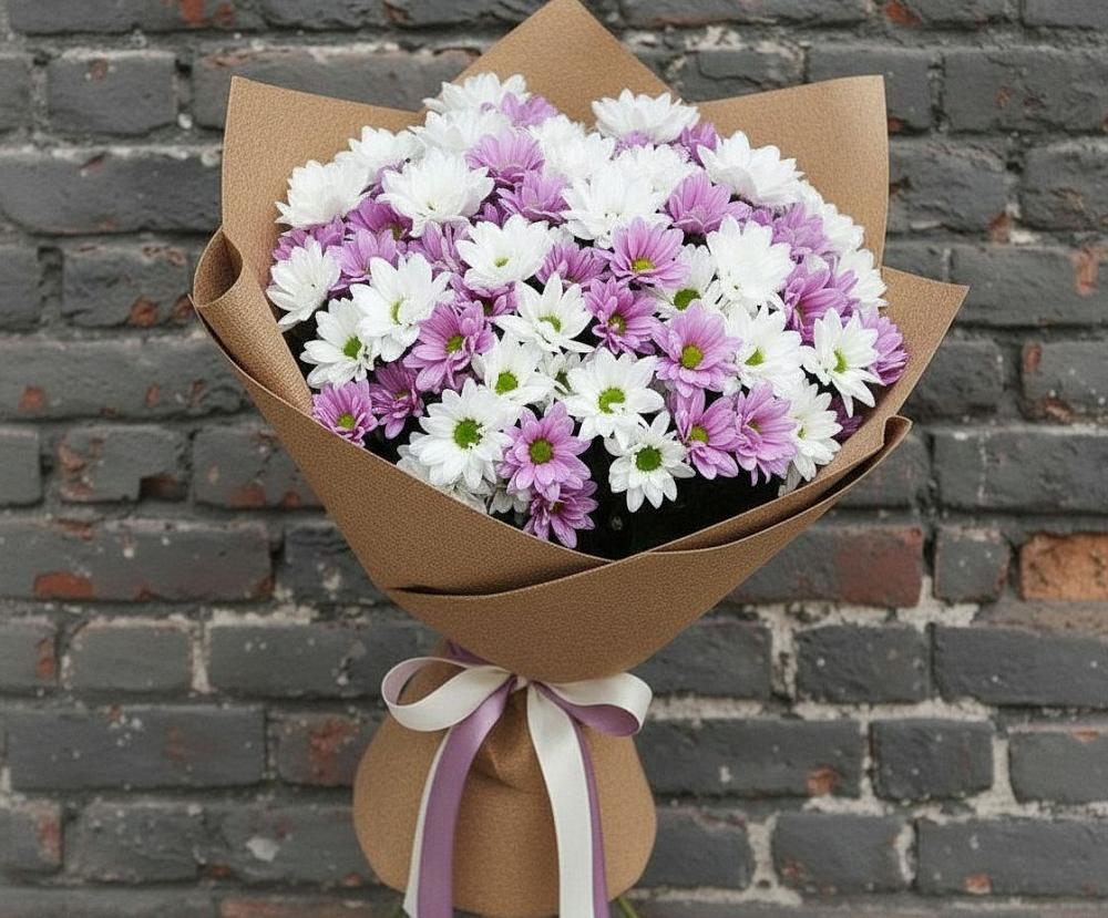 Букет цветов из: Хризантемы в Гойты