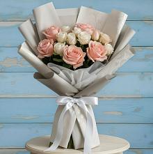 Букет цветов из:  Розы в Гойты