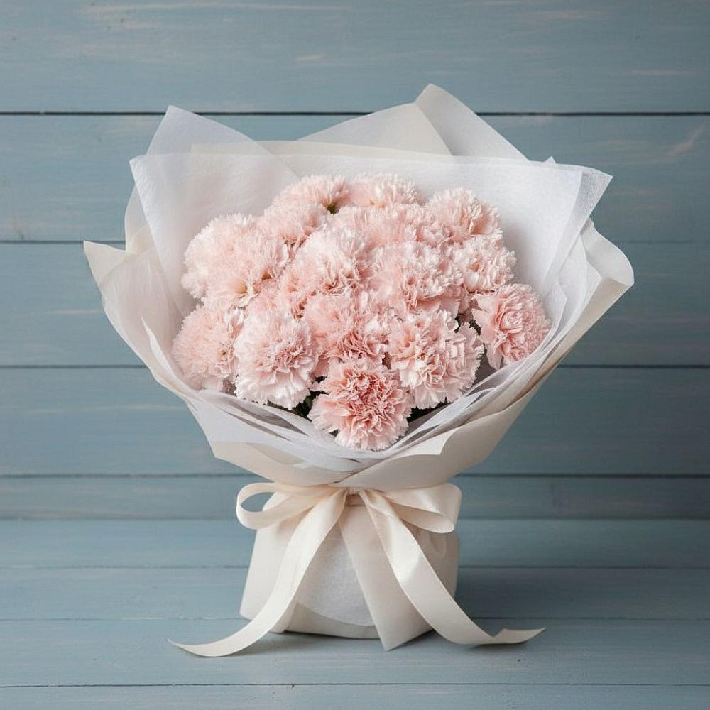 Букет цветов из: Гвоздики в Гойты