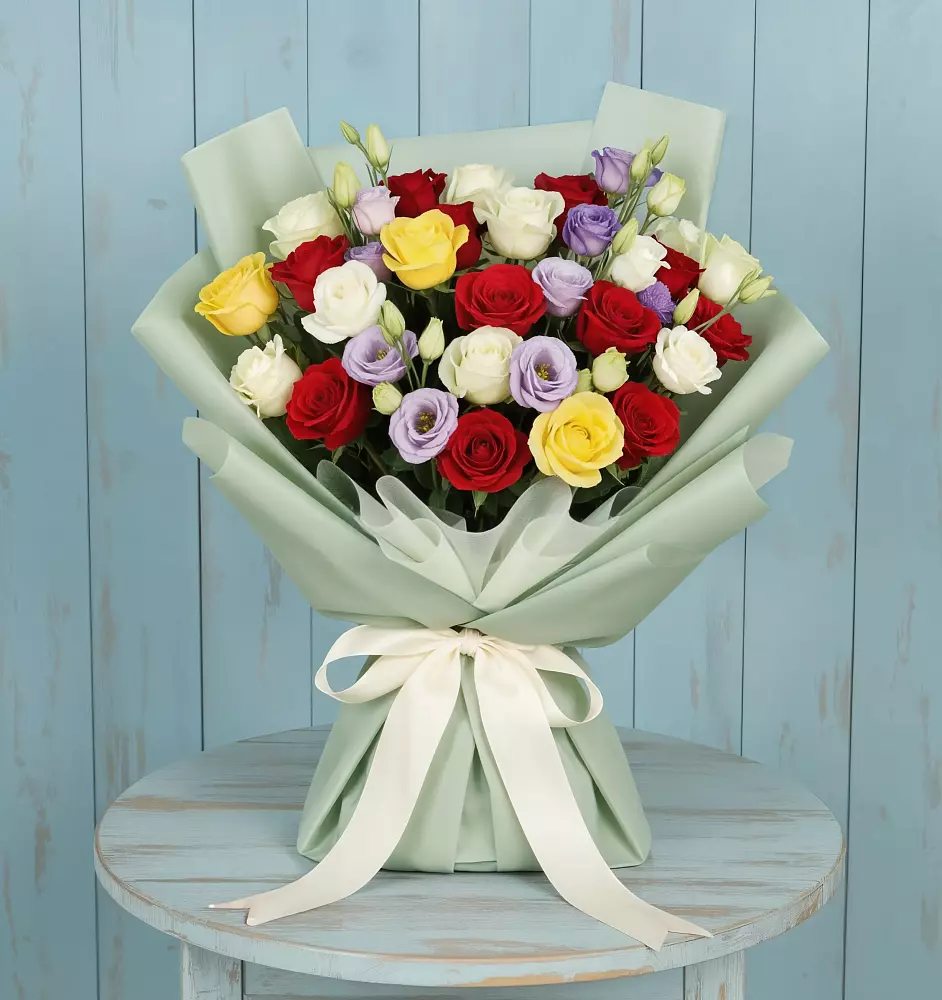 Букет цветов из: Розы в Гойты