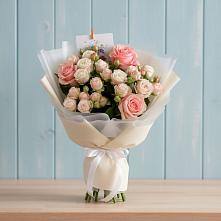 Букет цветов из:  Розы в Гойты