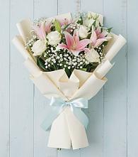 Букет цветов из:  Лилии в Гойты