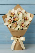 Букет цветов из:  Орхидеи и Розы в Гойты